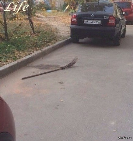 Так паркуется моя девушка.
