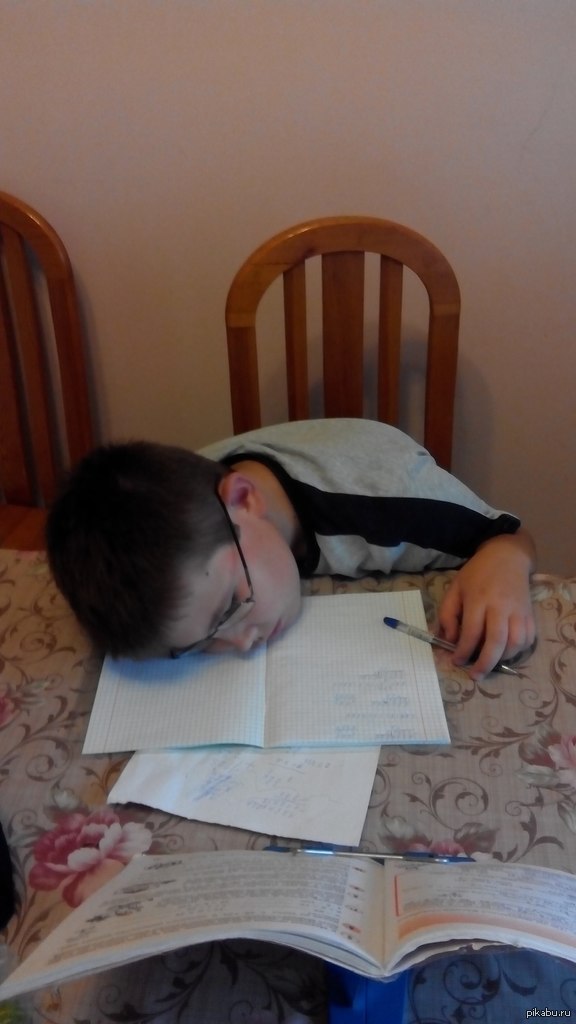 Как мой брат делает уроки