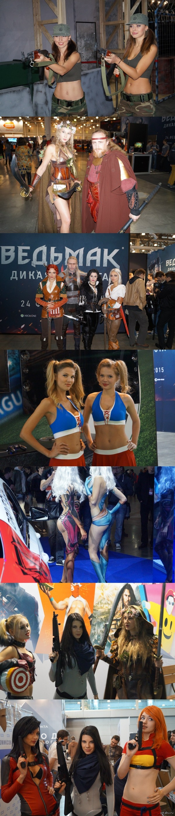 Девочки Игромира 2014 . День первый. (часть 1)