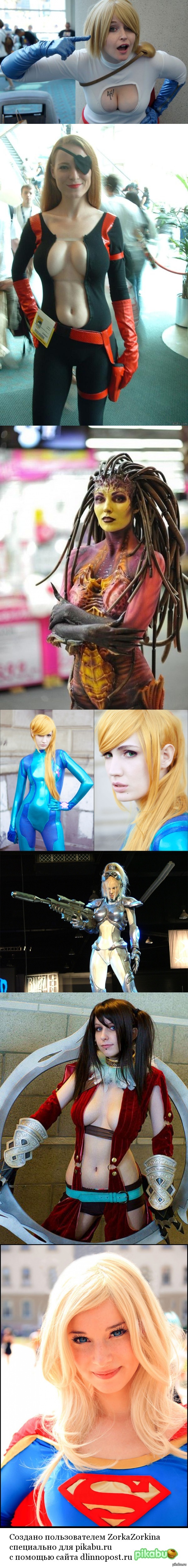 Girls from Comic-Con/Close-Con - NSFW, Comic-con, Blizzcon, Longpost, Girls