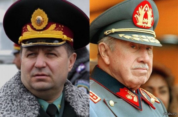 Соревнование фуражек: Полторак vs Пиночет...