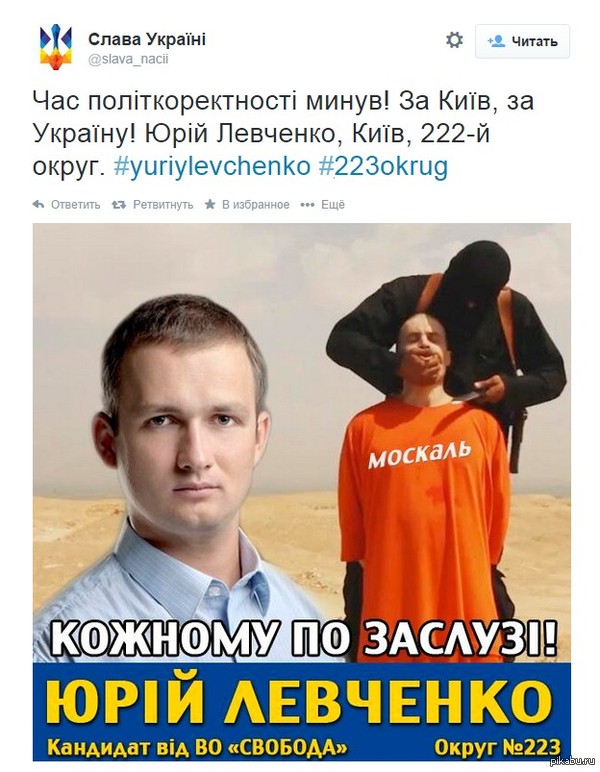 Избирательная кампания на Украине