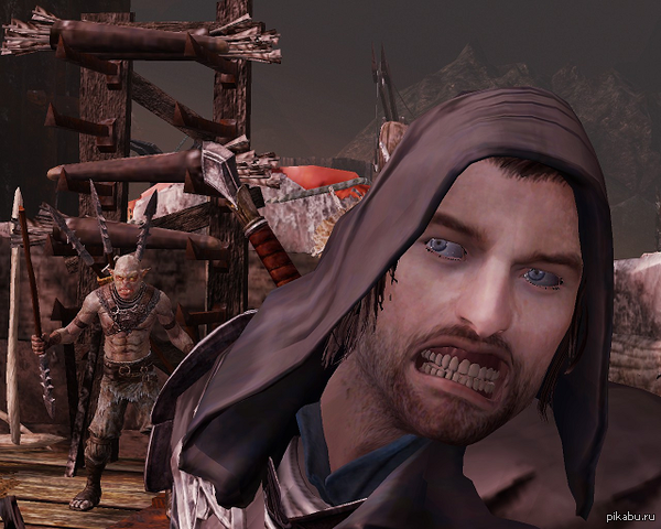 Талион ненавидит орков