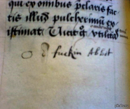 F@ck,  . 1528 .    \\\"De Officiis\\\"    : O d fuck in abbot.  , damned () .  