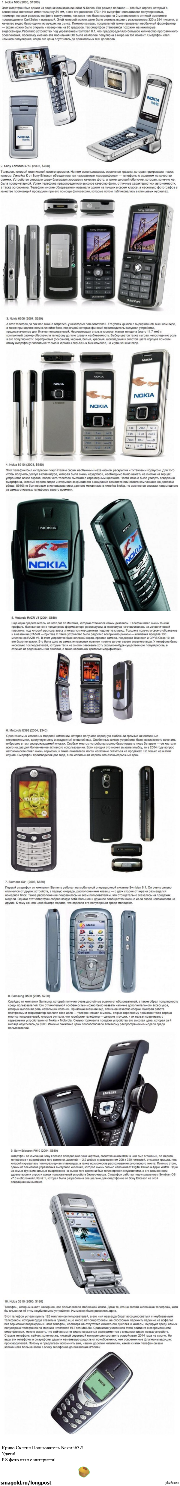 Mobile phones known before the iPhone - Telephone, Fashion, Past, Longpost