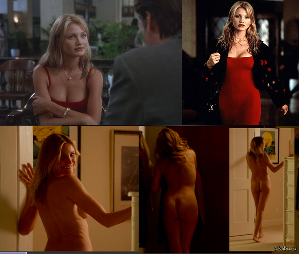 Cameron Diaz used to be sexier! even dressed - NSFW, My, Mask, Home video, Strawberry, Booty, Girls, , Cameron Diaz, Movies