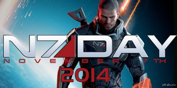 7  -   N7!!!     Mass Effect     N7 Day.   2012  7      N7.     
