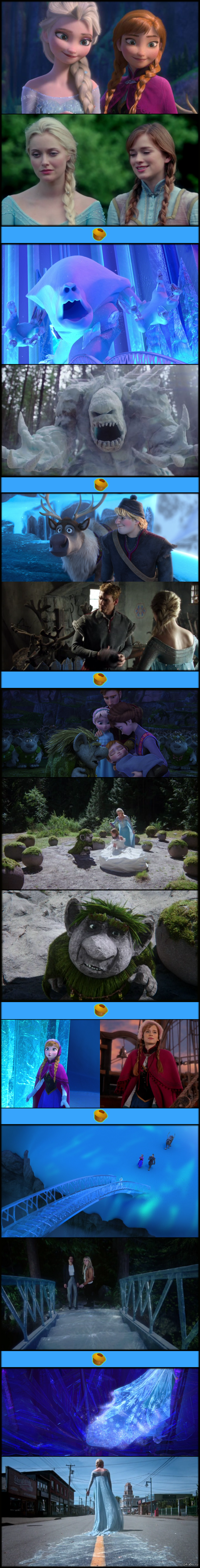 Frozen/Once upon a time crossover   4   "  ".  ,   ,  , .  
