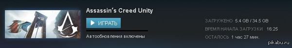 � Steam ���������� ������������ Assassin`s Creed Unity