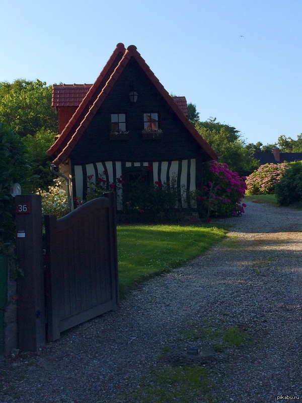 Франция, Нормандия, Варанжевиль-сюр-мер.