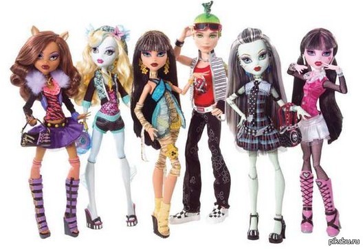 Ваше отношение к игрушкам Monster High?