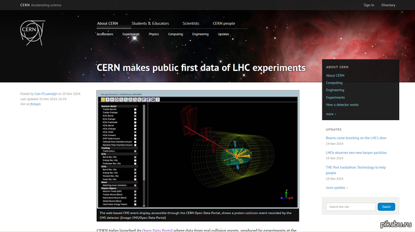           http://home.web.cern.ch/about/updates/2014/11/cern-makes-public-first-data-lhc-experiments