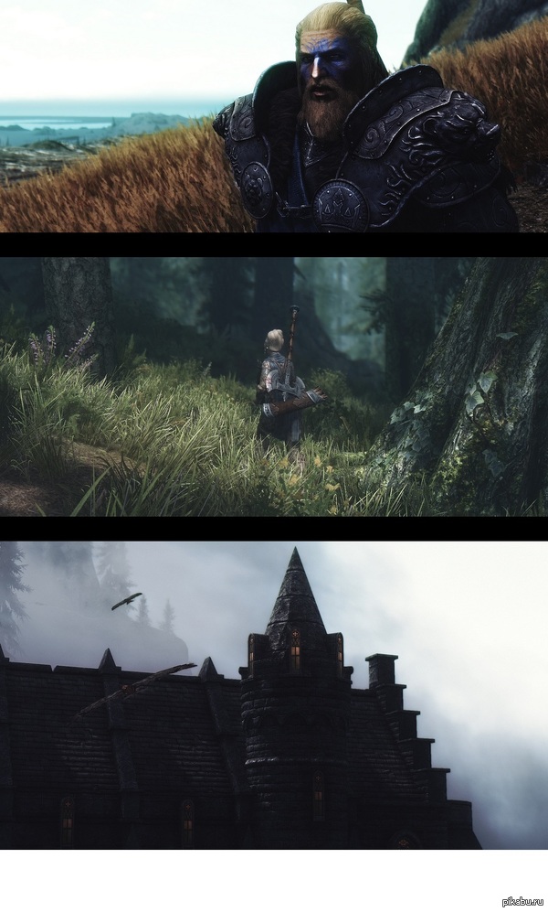 немного Skyrim,для любителей