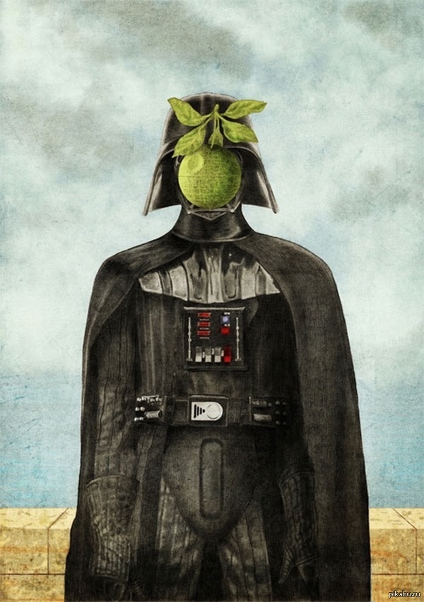 In a modern interpretation - Darth vader, Peekaboo, Star Wars