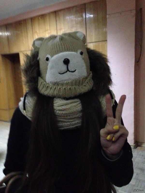 Вот такие медведи ходят у нас по ВУЗу.