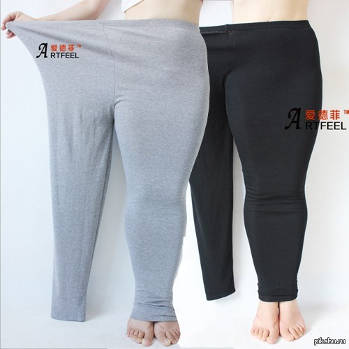 Правильная реклама леггинсов для жирных