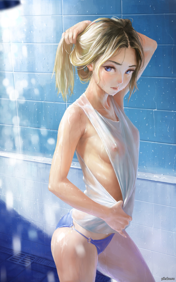 Beautiful anime art - NSFW, Anime, Art, Nababa