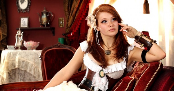 Steam girls. Miss Morgane. Steamgirl Miss Morgane. Kato Steampunk. Девушка стимпанк бикини.