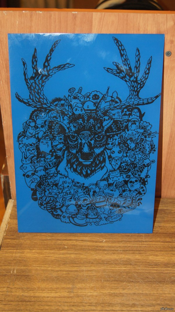 К посту про иллюстрацию оленя