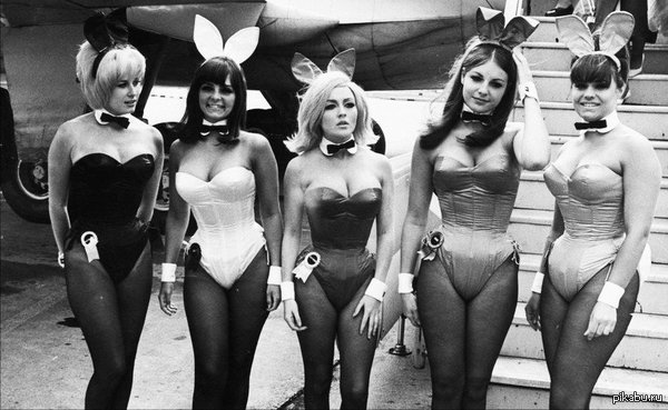 Playboy Bunnies, London 1965 - Playboy, Hare, bunnies