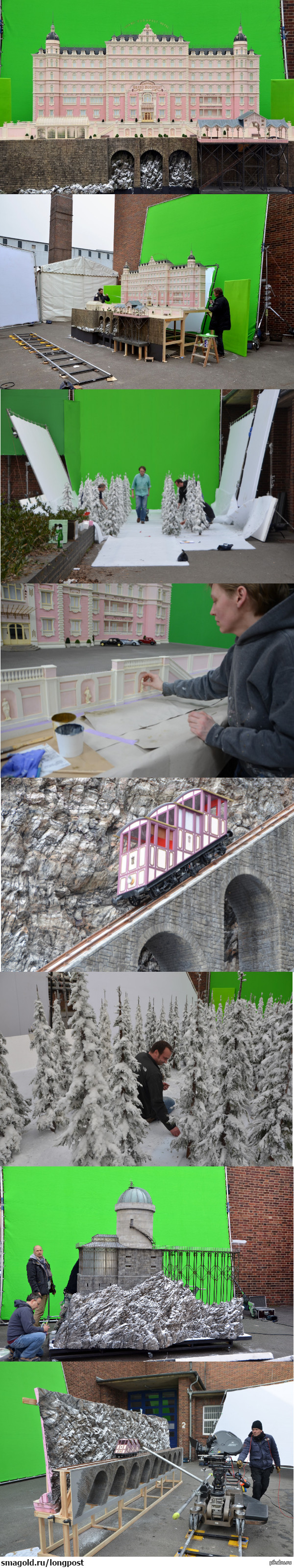 Процесс съемок "Отель Гранд Будапешт"