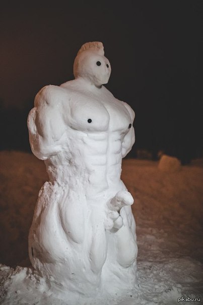 Snowman - Apollo. - NSFW, snowman, Apollo, Snow, 18+, Strawberry
