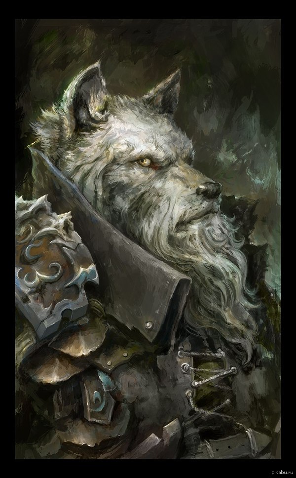 Могучий волк