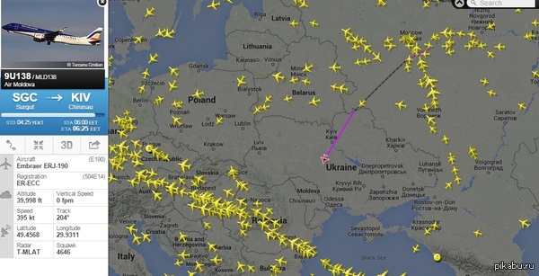   Air Moldova))      http://www.flightradar24.com/