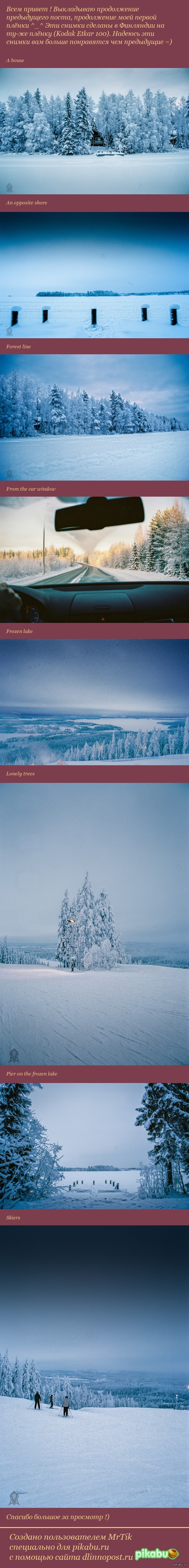 Winter dream in Finland