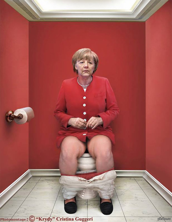 Мировые лидеры на горшках.