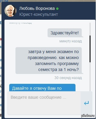 Вот так, готовясь к экзамену я опираюсь на мнение специалистов...