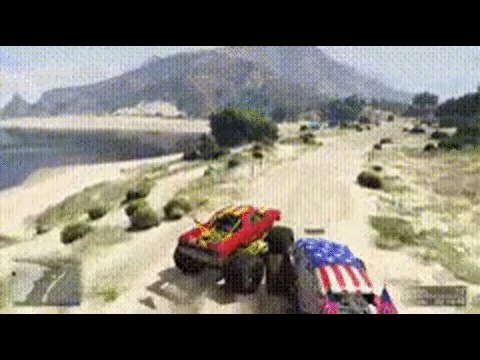 Monster truck has judo skills