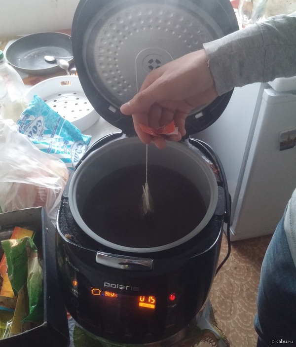 когда чайника нет, а чаю очень хочется