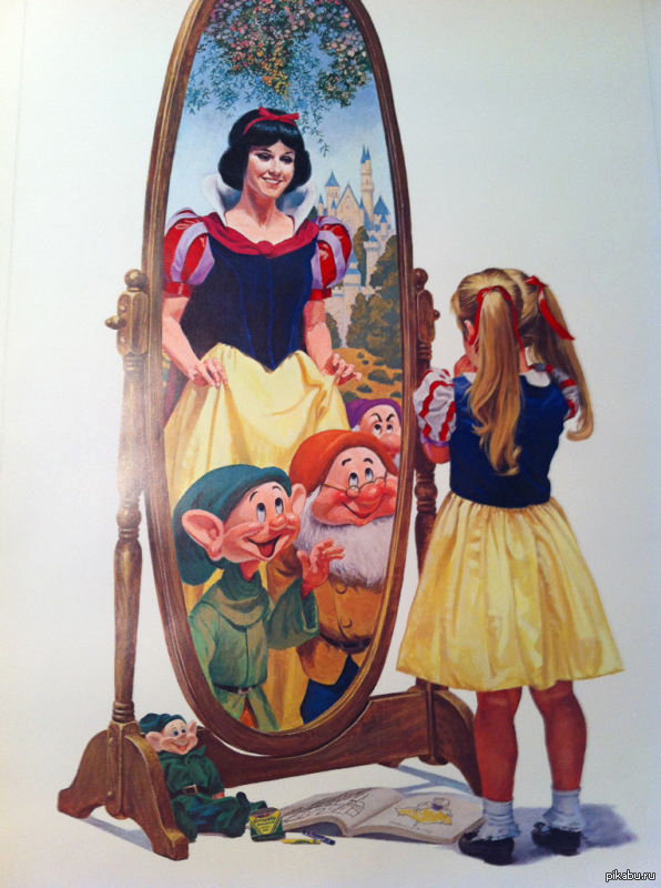 The power of imagination - Walt disney company, Snow White, Poster, Children