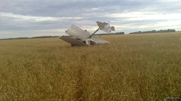 Just turned off the engine. - My, Airplane, Field