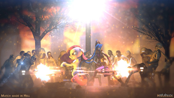 Match made in Hell (SFM) : http://herostrain.deviantart.com/art/Match-made-in-Hell-509080369  -  :  http://youtu.be/hIgOZ8PrR8g