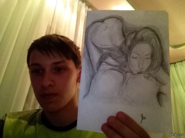 cute though)) - NSFW, Drawing, Milota, Erotic