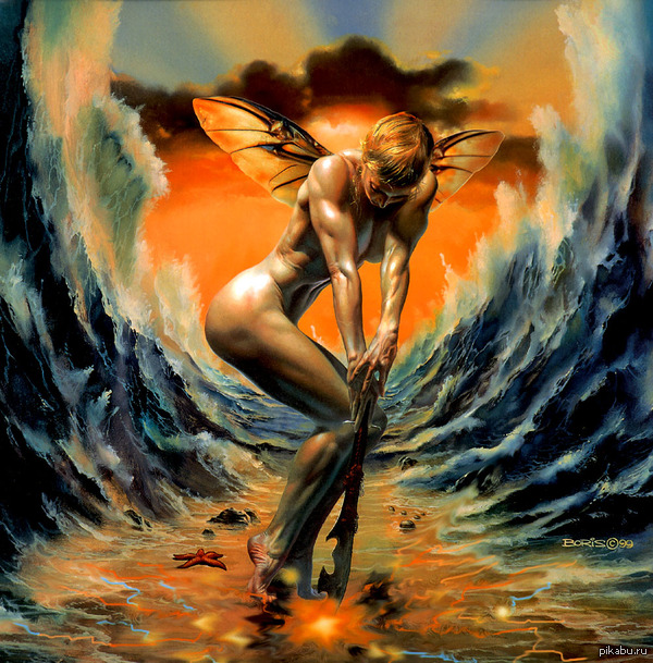 Artist Boris Vallejo - NSFW, Boris Vallejo, Artist, Not mine, Fantasy