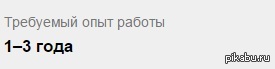 Опыт работы 4 года? Вы нам не подходите! |Пикабу