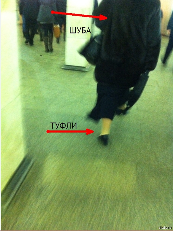 Что движет человеком? В туфлях и шубе