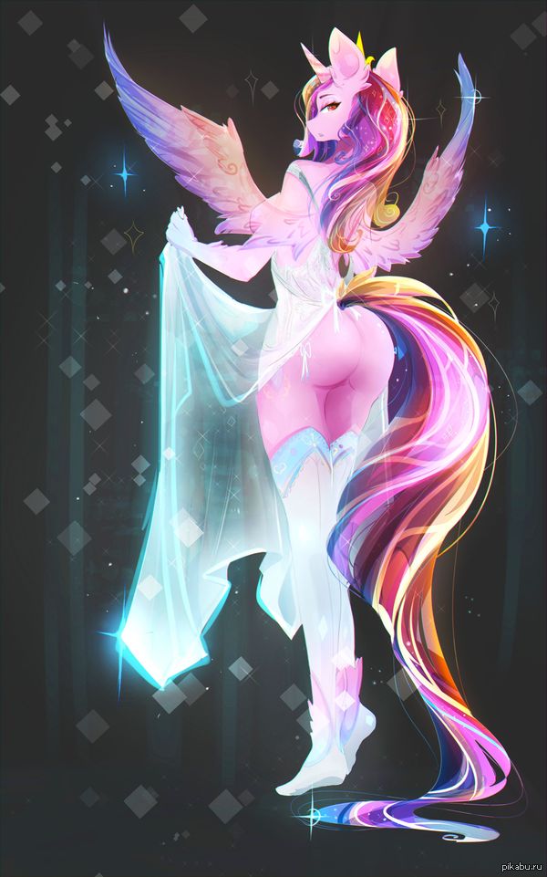 Princess Cadance - NSFW, My Little Pony, Хуманизация, Koveliana