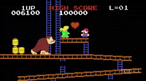 Donkey Kong and Mario 