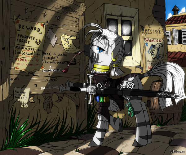 Хорошо будете платить, смогу от монстов вас защитить!