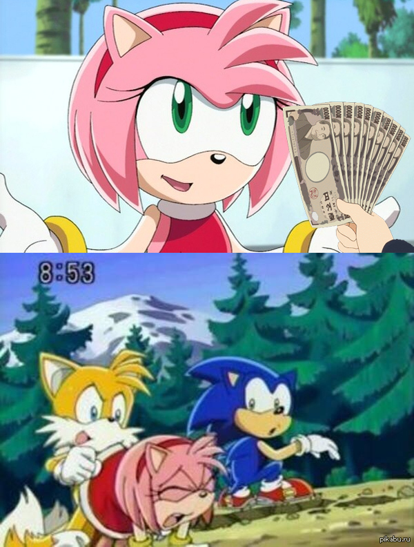 Another option - NSFW, My, Sonic the hedgehog, Comments, Money