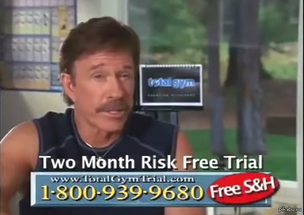 Chuck Norris - Workout on Total Gym      ...      ...  (    )