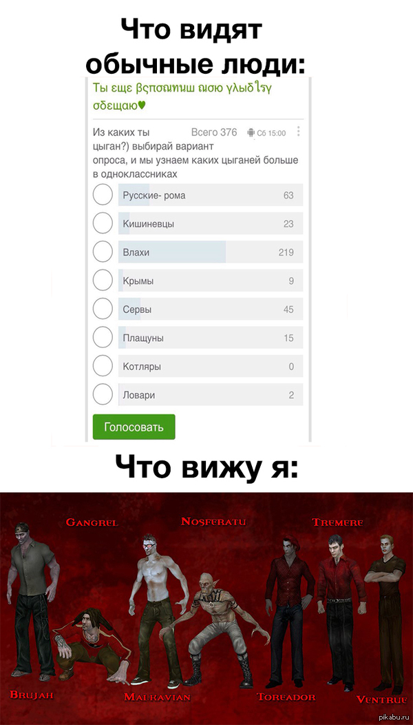 ������ ������� Vampire: The Masquerade