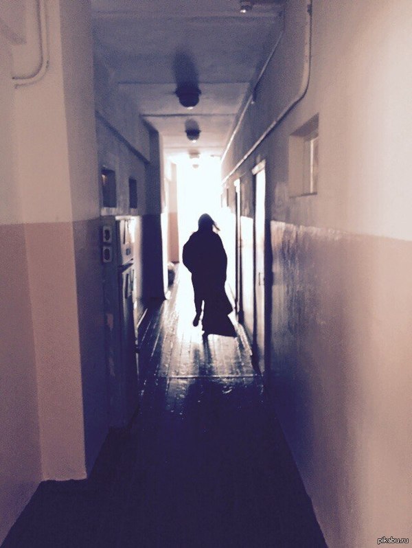 Сфоткал бегущего друга...