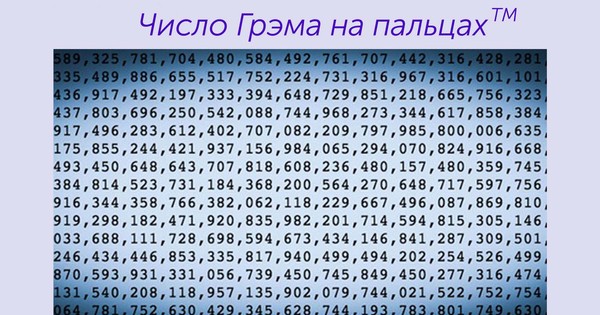 Есть ли цифра. G1 число Грэма. Самое большое число Грэма. Число Грэма в цифрах. G63 число Грэма.