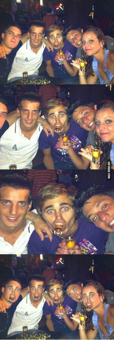 Когда пытаешься быть оригинальнее своих друзей на фото.