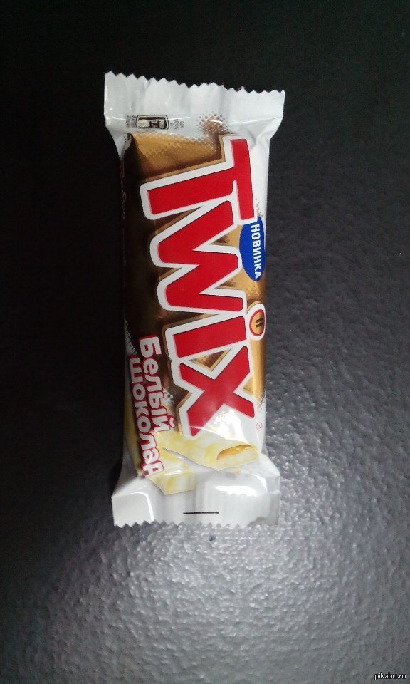 Купил черно-синий твикс